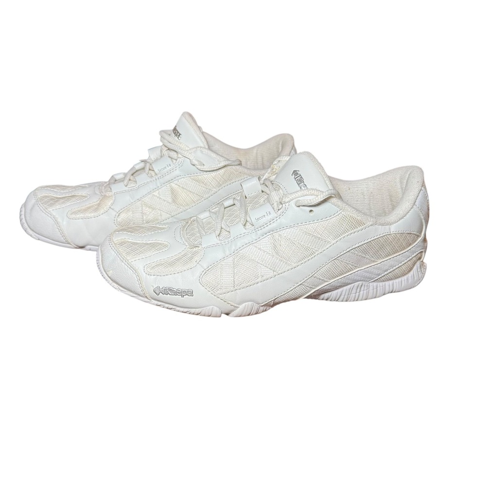 Kaepa 6570 Stellar Women‎ White Cheerleading Shoes Sneakers Size 7.5 US Low Top